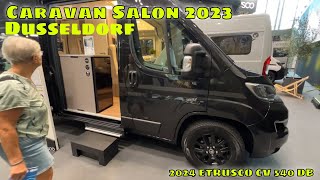 2024 ETRUSCO CV 540 DB Interior And Exterior Caravan Salon 2023 Dusseldorf [upl. by Afihtan]