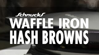 Schnucks Waffle Iron Hash Brown [upl. by Wallache]