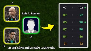 Hướng Dẫn Cơ Chế Cộng Điểm Của Huấn Luyện Viên Trong eFootball 2024  PEP GUARDIOLA 5 [upl. by Alahs]