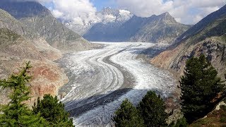 Aletsch Glacier What will remain of the ice [upl. by Ilahtan]