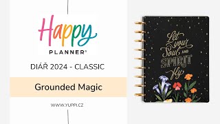 Diář 2024 Happy Planner  Grounded Magic [upl. by Blanka194]