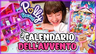 Il Calendario Avvento Polly Pocket Casetta Unboxing Natale 2024 [upl. by Akessej]