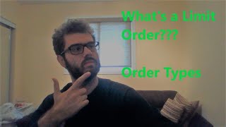 What Is The Difference Market Order Limit Stop Market Stop Limit Trailing TD Webbroker [upl. by Audie]