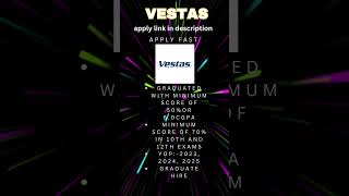 Vestas Recruitment  Trainee Engineer  Controls [upl. by Irot]