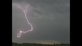 Gewitter zieht über den Landkreis Diepholz [upl. by Cornelius305]