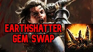 How to Swap to Earthshatter for Bossing  Ground Slam Slayer PoE 325 [upl. by Ree]