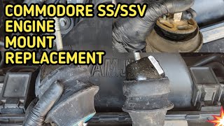 Holden VESSSSV Commodore Engine Mounts Replacement [upl. by Nathanil]