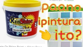 How to apply an elastomeric waterproofing paint on your outdoor walls panuorin mo para matuto ka [upl. by Naujad]