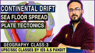 Crack CSEIASSSC  Geography for Upsc  Continents amp Oceans  Prelims 2020 [upl. by Montfort]