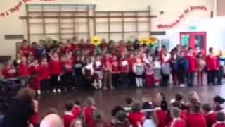 Welsh National Anthem  St Davids Day [upl. by Leipzig]