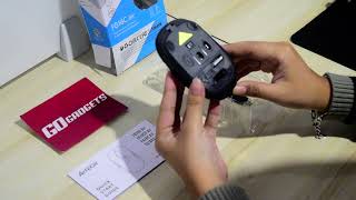 UNBOXING  A4Tech FG16C Air DualFunction Air Mouse 24G Wireless Rechargeable Grey  GOGADGET [upl. by Jeanette274]