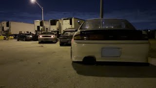 SChassis Drift Night  S14 is Ready For The Track [upl. by Aleciram]