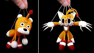 FNF Making Tails Doll Sculptures Timelapse SONICEXE 25  30 FULL WEEK  Friday Night Funkin [upl. by Silirama]