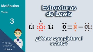 ¿CÓMO dibujar estructuras de LEWIS 1º parte [upl. by Freiman628]