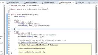 Mockito Tutorial [upl. by Harp]