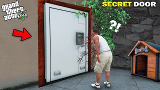 Franklin Found A Secret Button Inside His House In Gta 5 [upl. by Kaitlin948]