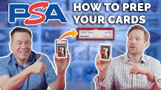 PSA Grading 5 Steps to Prep Your Cards for PSA in 2021 📦💰 [upl. by Lydia105]