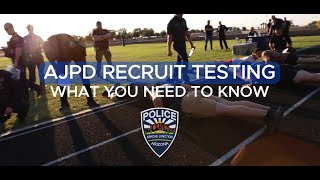 Apache Junction Police Department Recruit Testing Requirements [upl. by Urbani679]