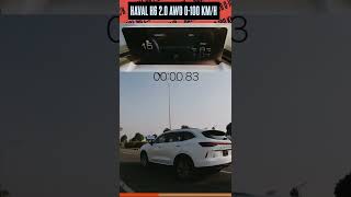 Haval H6 20 AWD 0100 KMH Acceleration in Sports Mode 🚀 [upl. by Udale]