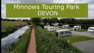 Weekend trip to Minnows campsite amp Grand Western Canal Tiverton DEVON [upl. by Hteik]