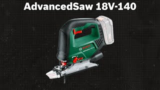 AkkuStichsäge Bosch AdvancedSaw 18V140  TEST  Deutsch [upl. by Ma169]