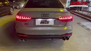 Audi S4 B9 DownpipeCatback Exhaust System Sound Test [upl. by Assel445]