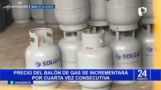 Precio del balón del gas aumentara en más S150 y afectaría a 7 millones de peruanos [upl. by Akimyt]