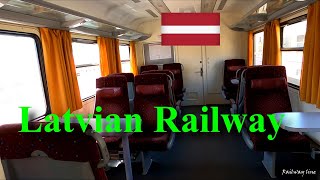 Train Riga  Daugavpils  The best train in Latvia [upl. by Marjy529]