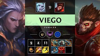 Viego Jungle vs Wukong Rampage  EUW Master Patch 1421 [upl. by Sanferd]