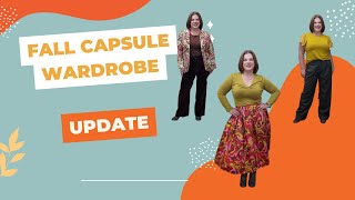 My Fall Capsule Wardrobe Update [upl. by Hepza263]