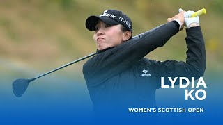 Lydia Ko reflects on her first round 69 3  ISPS Handa Women’s Scottish Open [upl. by Dlorej724]