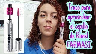 Tip para aprovechar el cepillo de rimel FARMASI Double Lash Extend 🤩 [upl. by Joses785]