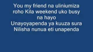 Ali KibaMali Yangu lyrics [upl. by Ardnoed187]