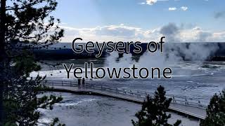 The Geysers of Yellowstone 4K [upl. by Drol]