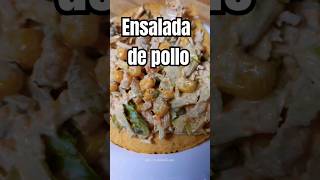 Ensalada de pollo fria Shorts [upl. by Stoat795]