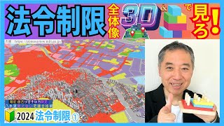 宅建 2024 法令上の制限① 都市計画法建築基準法の全体をわかりやすく事例で見える化！ [upl. by Emersen817]