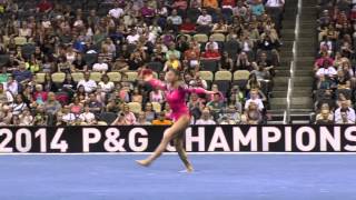 Kyla Ross  Floor  2014 PampG Championships  Sr Women Day 1 [upl. by Eiveneg]