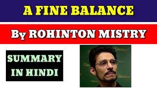 A Fine Balance summary  by Rohinton Mistry  A fine balance book  fine balance by rohinton mistry [upl. by Naivart55]