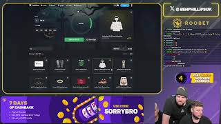 BEN PHILLIPS LIVE ON ROOBET  CODE SORRYBRO  30000 [upl. by Anitserp]