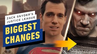 Justice League Snyder Cut All Differences From the Theatrical Version [upl. by Ivanah]