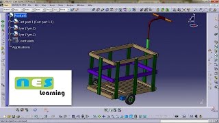 CATIA V5V6 tutorial  CART [upl. by Hennessy301]