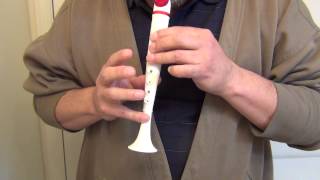 Kumbaya  Flutophone Recorder How to Play [upl. by Alica520]