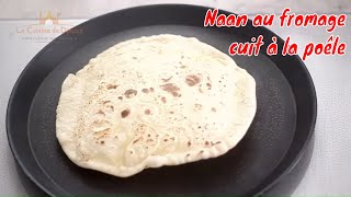 Naan au fromage à la poêle un pain qui devrait vous plaire [upl. by Limbert761]