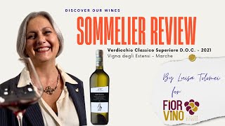 Soteria 2022  Verdicchio dei Castelli di Jesi Classico Superiore DOC  Sommelier Review [upl. by Yticilef]