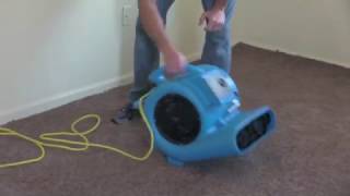 Carpet DryerAir Mover at EquipSupplycom [upl. by Erreip250]