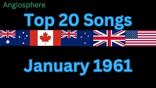 Anglosphere Top 20 January 1961 [upl. by Magbie]