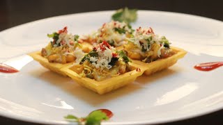 Mexican canapes recipe  Quick party snacks recipe  Veg party starters recipe [upl. by Bianchi866]