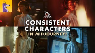 HUGE Update Create Consistent Characters in Midjourney Easy Tutorial [upl. by Mota]