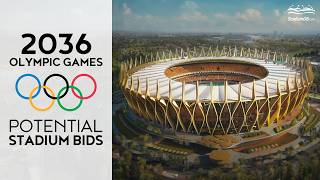 🌍 2036 Olympic Games Potential Stadium Bids [upl. by Song]