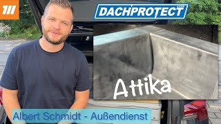 Dachprotect EPDM Attika Anschluss August 2023  Meier Handwerkerbedarf Ansbach [upl. by Connell]